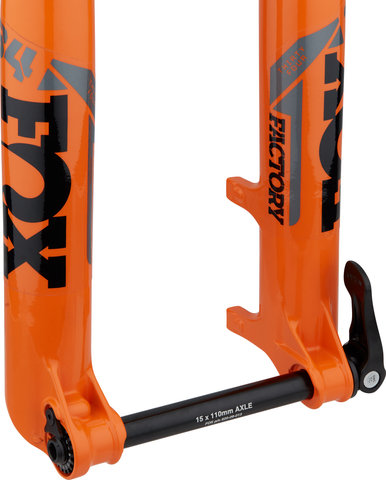 Fox Racing Shox 34 Float 29" GRIP2 Factory Boost Federgabel Modell 2022 - shiny orange/140 mm / 1.5 tapered / 15 x 110 mm / 44 mm