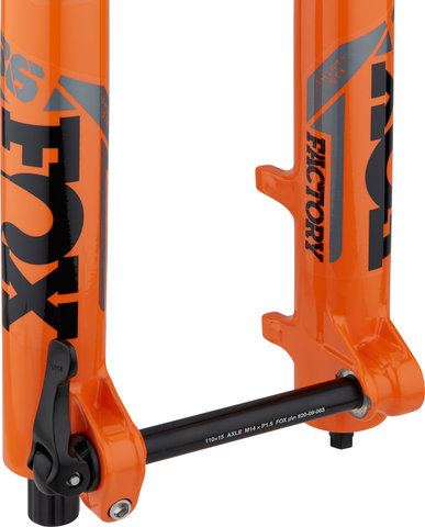 Fox Racing Shox Horquilla de suspensión 36 Float 27,5" GRIP2 Factory Boost Modelo 2022 - shiny orange/160 mm / 1.5 tapered / 15 x 110 mm / 44 mm