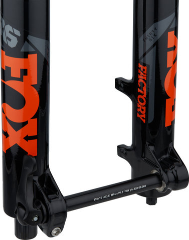 Fox Racing Shox 36 Float 27.5" GRIP2 Factory Boost Suspension Fork - 2022 Model - shiny black/160 mm / 1.5 tapered / 15 x 110 mm / 44 mm