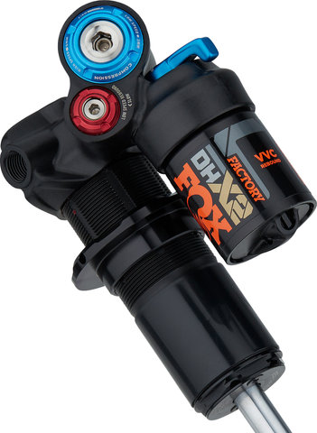 DHX2 2POS Factory Trunnion Rear Shock - 2022 Model - black-orange/185 mm x 55 mm