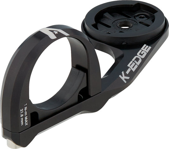 K-EDGE Attache au Guidon Sport pour Garmin Edge - black/31,8 mm