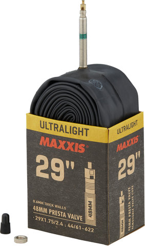 Maxxis Ultralight 29" Schlauch - schwarz/29 x 1,75-2,4 SV 48 mm