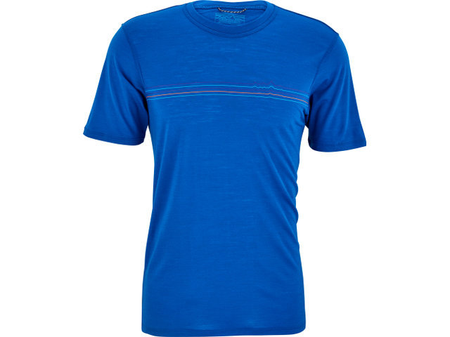 Shirt Capilene Cool Merino Graphic S/S - fitz roy fader-alpine blue/M