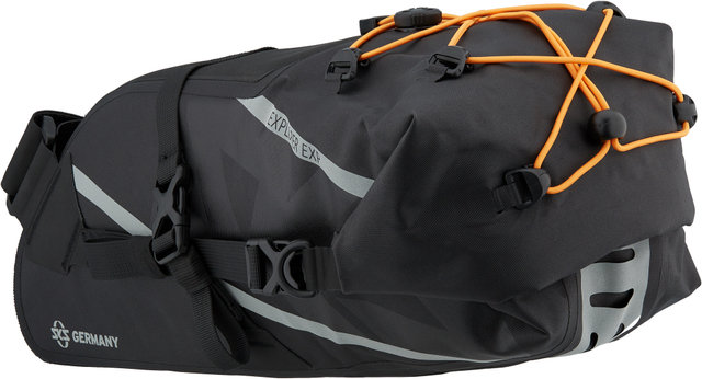 SKS Explorer Exp. Saddlebag - black/13 litres