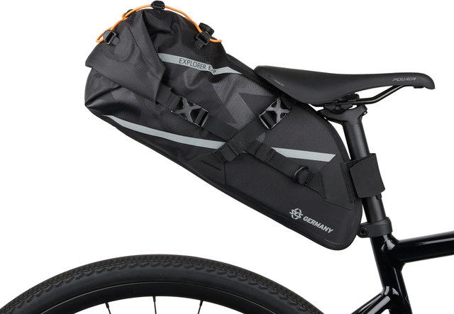 SKS Explorer Exp. Saddlebag - black/13 litres