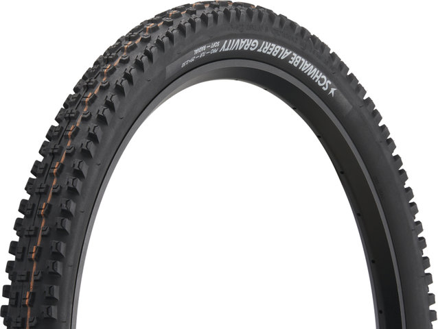Schwalbe Albert Evolution Gravity Radial ADDIX Soft TLR 29" Folding Tyre - black/29 /63 mm/63-622/2.5 