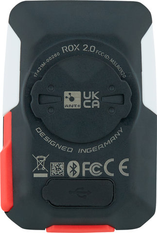 Sigma Compteur d'Entraînement ROX 2.0 GPS - blanc/universal