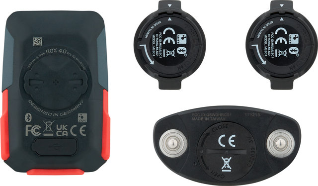 ROX 4.0 Trainingscomputer Sensor Set - schwarz/universal