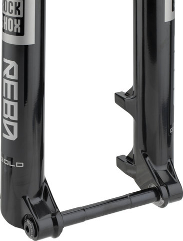 RockShox Reba Gold Isolator – 3-position remote 29" suspension fork - gloss black | 100 mm | 110 mm | 29" | 1 1/8" - 1,5" tapered | 15 mm Thru Axle