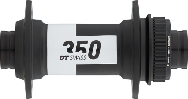 DT Swiss Moyeu Avant 350 Classic MTB Disc Center Lock - noir/15 x 100 mm / 28 trous