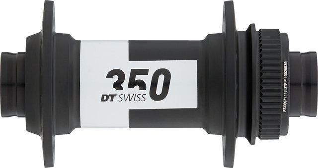 DT Swiss 350 Classic MTB Disc Center Lock VR-Nabe - schwarz/15 x 100 mm / 28 Loch