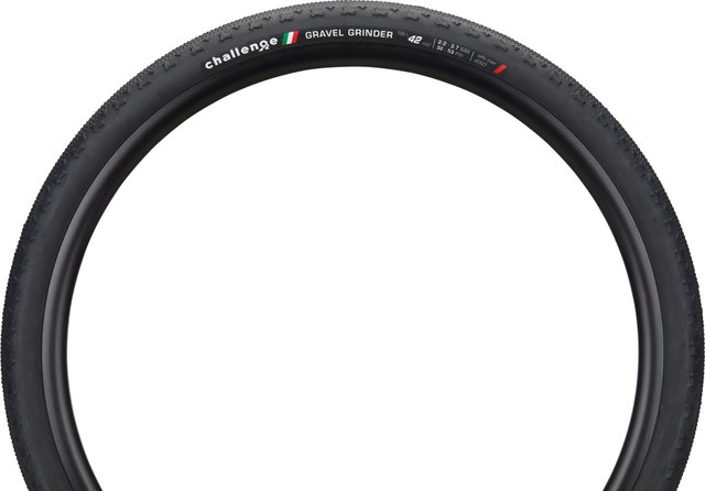 Challenge Cubierta plegable Gravel Grinder Race 28" - negro/42-622 (700 x 42C)