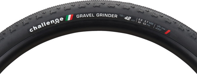 Challenge Cubierta plegable Gravel Grinder Race 28" - negro/42-622 (700 x 42C)