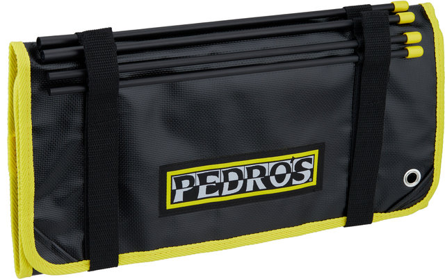 Pedros Bolsa de herramientas Burrito Tool Roll II - amarillo-negro/universal