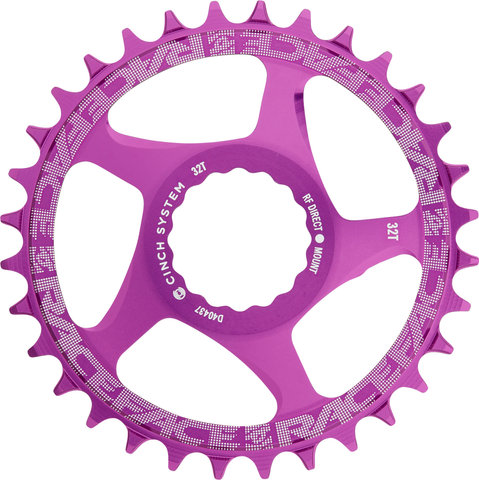 Narrow Wide Chainring Cinch Direct Mount, 10-/11-/12-speed - purple/32 tooth Narrow Wide Chainring Cinch Direct Mount, 10-/11-/12-speed - purple/32 tooth