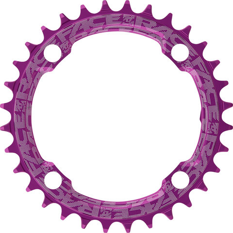 Narrow Wide Kettenblatt, 4-Arm, 104 mm Lochkreis, 10-/11-/12-fach - purple/32 Zähne Narrow Wide Kettenblatt, 4-Arm, 104 mm Lochkreis, 10-/11-/12-fach - purple/32 Zähne