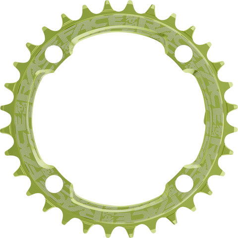 Narrow Wide Kettenblatt, 4-Arm, 104 mm Lochkreis, 10-/11-/12-fach - green/32 Zähne Narrow Wide Kettenblatt, 4-Arm, 104 mm Lochkreis, 10-/11-/12-fach - green/32 Zähne
