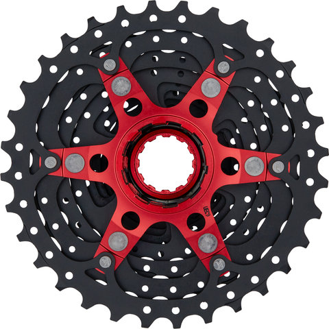 SunRace Cassette CSRX1 de 11 velocidades - black chrome/11-32