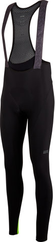 GORE Wear C3 Thermal Bib Tights+ - black-neon yellow/M