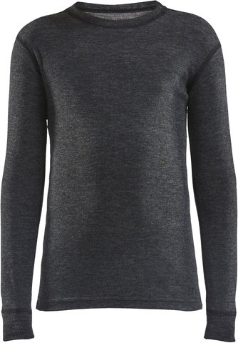 Sous-Vêtements Core Wool Merino Set Junior - black-melange/134/140