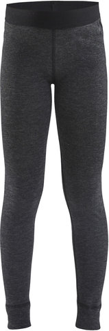 Sous-Vêtements Core Wool Merino Set Junior - black-melange/134/140