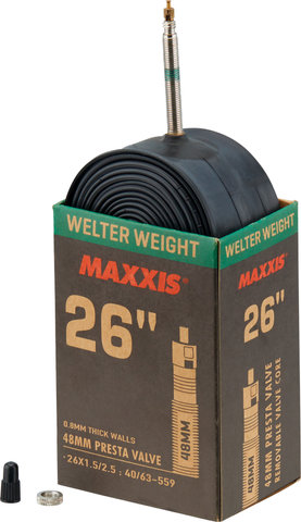 Maxxis Welterweight 26" Inner Tube - black/26 x 1,5-2,5 SV 48 mm