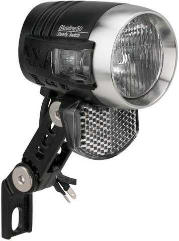 Axa Luz delantera Blueline 50 Steady Auto LED con aprobación StVZO - negro/universal