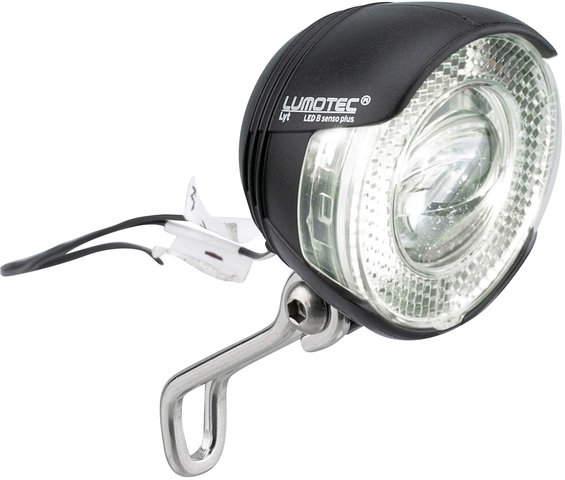 Luz delantera LED Lumotec Lyt B Senso Plus con aprobación StVZO - negro/universal