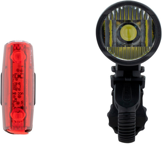Set de Lampes GVolt 70,1 + Rapid Micro G (StVZO) - noir/universal