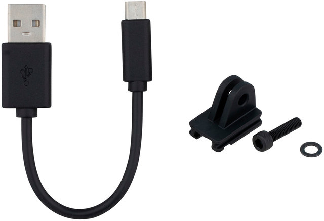 GVolt 70.1 LED Frontlicht mit StVZO-Zulassung - schwarz/70 Lux