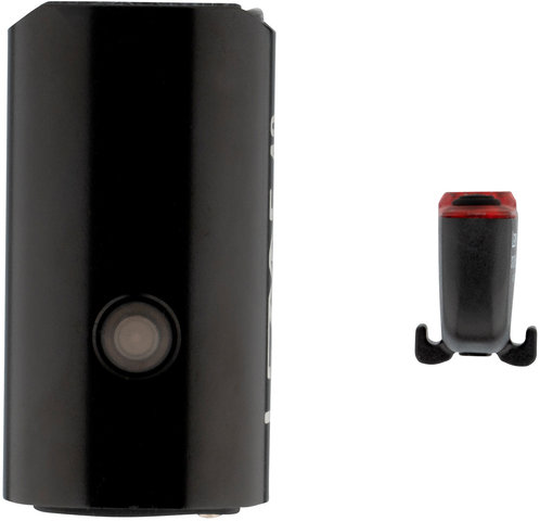 Set de Lampes Avant Hecto 40 + Arrière Stick (StVZO) - noir/universal