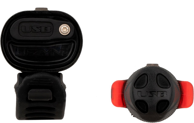 Hecto Drive 40 front light + Femto rear light set -- StVZO approved - black/universal