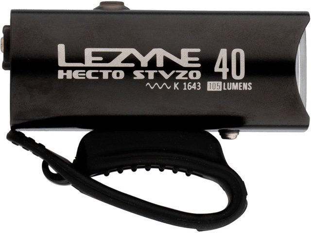 Lezyne Hecto Drive 40 LED Frontlicht mit StVZO-Zulassung - schwarz-glänzend/40 Lux