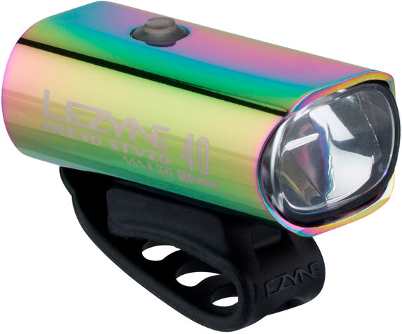 Lezyne Luz delantera Hecto Drive 40 LED con aprobación StVZO - neo metallic/40 Lux