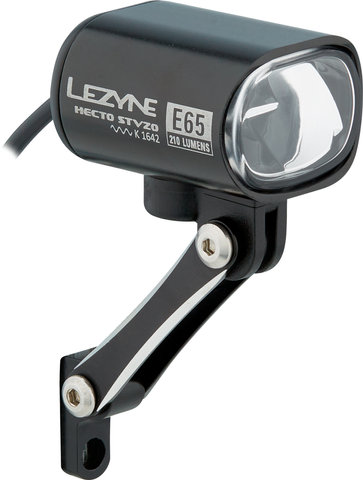 Lezyne Luz delantera Hecto E65 LED E-Bike con aprobación StVZO - negro/65 Lux