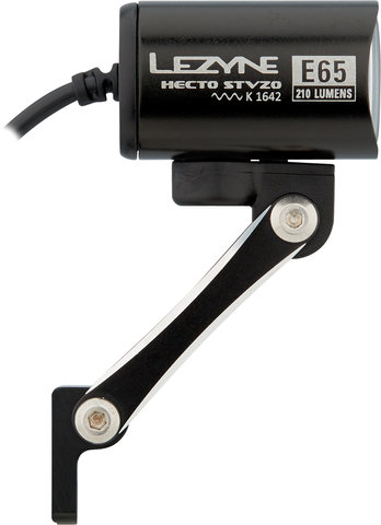 Lezyne Hecto E65 LED Front Light for E-Bikes - StVZO Approved - black/65 lux