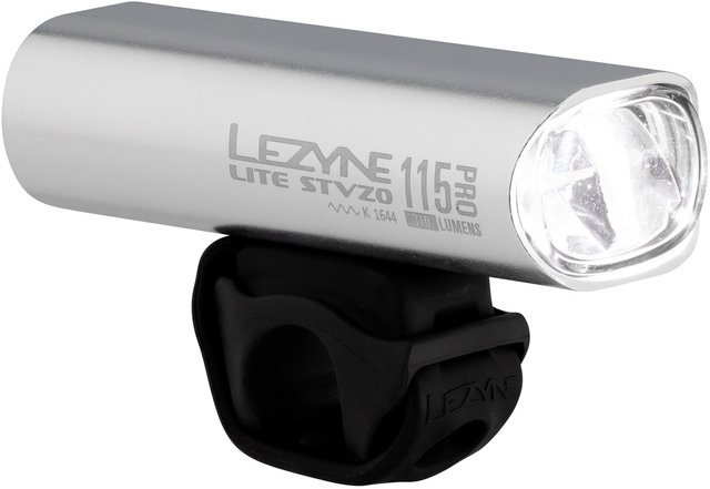 Luz delantera Lite Drive Pro 115 LED con aprobación StVZO - plata/115 Lux