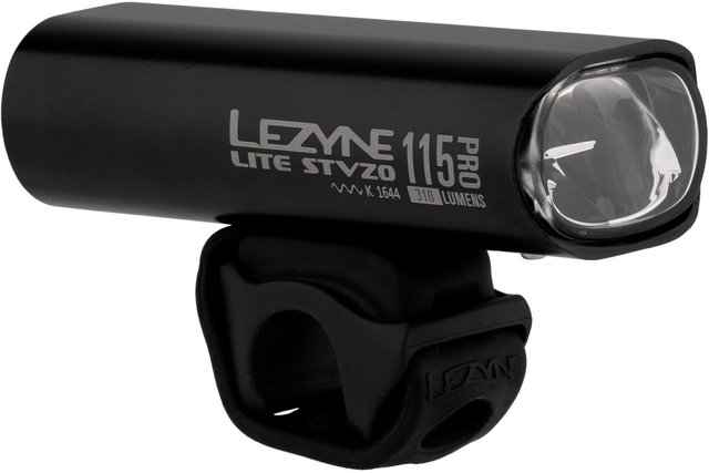 Lezyne Lite Drive Pro 115 LED Frontlicht mit StVZO-Zulassung - schwarz/115 Lux