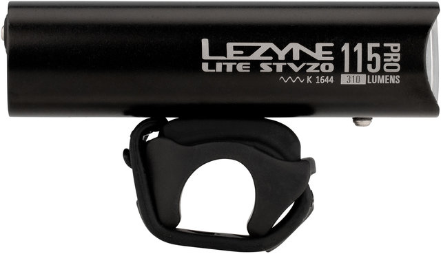 Lezyne Lite Drive Pro 115 LED Front Light - StVZO Approved - black/115 lux