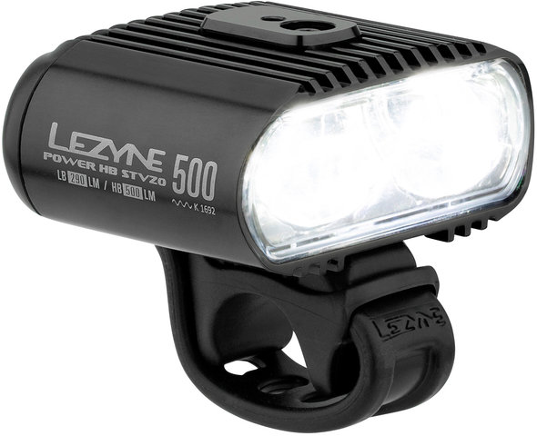 Lezyne Power HB Drive 500 Loaded LED Frontlicht mit StVZO-Zulassung - schwarz/500 Lumen