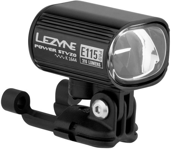 Lezyne Luz delantera Power Pro E115 LED E-Bike con aprobación StVZO - negro/115 Lux