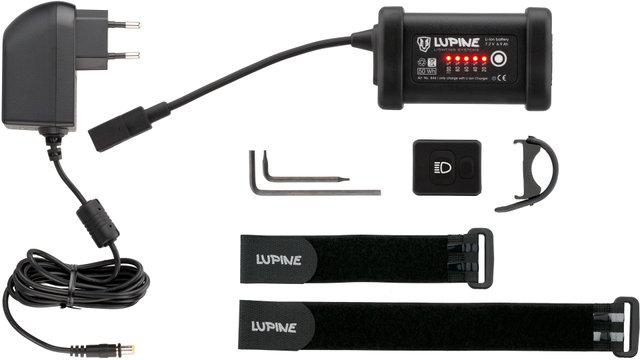 Lupine Luz delantera LED SL AF 7 con aprobación StVZO - negro/universal