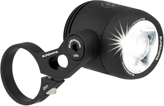 Luz delantera E-Bike V521S HBM LED con aprobación StVZO - negro mate/235 lúmenes