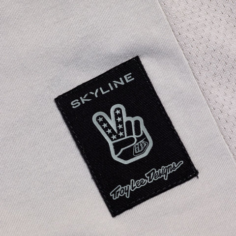 Troy Lee Designs T-shirt à manches longues Skyline L/S Ride - signature mist/M