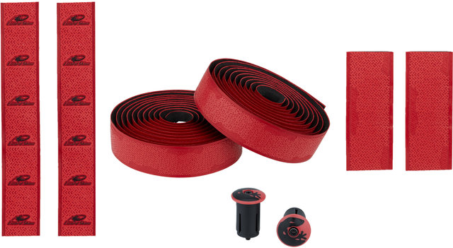 Lizard Skins Cintas de manillar DSP 4.6 V2 - crimson red/universal