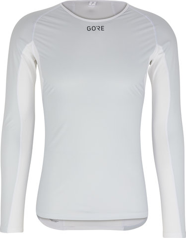 M GORE WINDSTOPPER Base Layer Thermal Long Sleeve Shirt - light grey-white/M