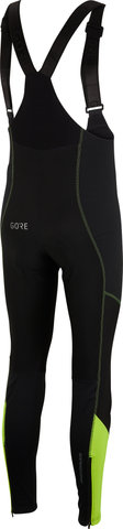 GORE Wear Cuissard à Bretelles C3 WINDSTOPPER® Bib Tights+ - black-neon yellow/M