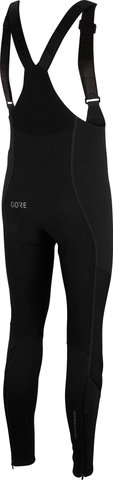 GORE Wear Culotes largos con tirantes C3 WINDSTOPPER® Bib Tights+ - black/M