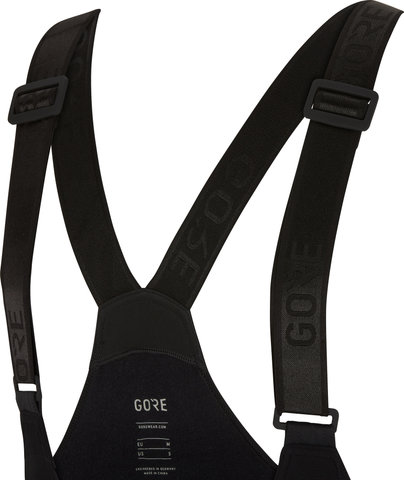 GORE Wear Culotes largos con tirantes C3 WINDSTOPPER® Bib Tights+ - black/M