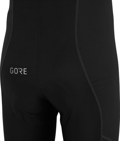 GORE Wear Culotes largos con tirantes C3 WINDSTOPPER® Bib Tights+ - black/M